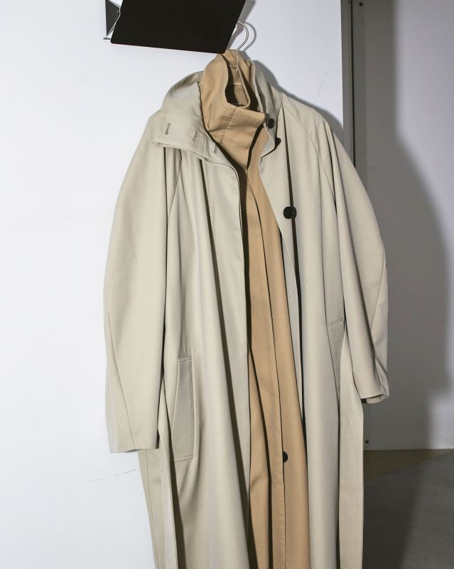 スタンドカラートレンチコート Standcollar Trench Coat/TODAYFUL