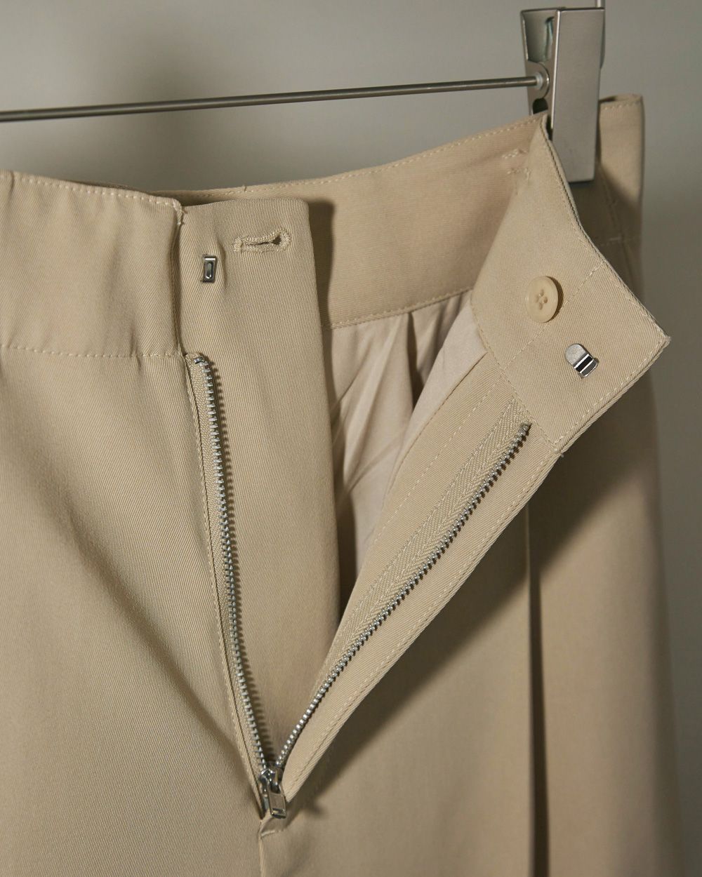 ハイウエストツイルトラウザー Highwaist Twill Trousers/TODAYFUL