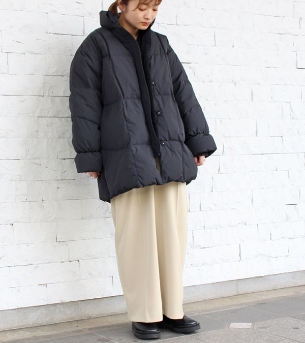 スタンドカラーダウンジャケット Standcollar Down Jacket/TODAYFUL