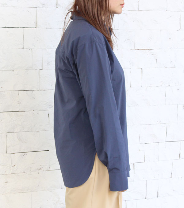 シルキーラウンドヘムシャツ Silky Roundhem Shirts/TODAYFUL/トゥデイフル