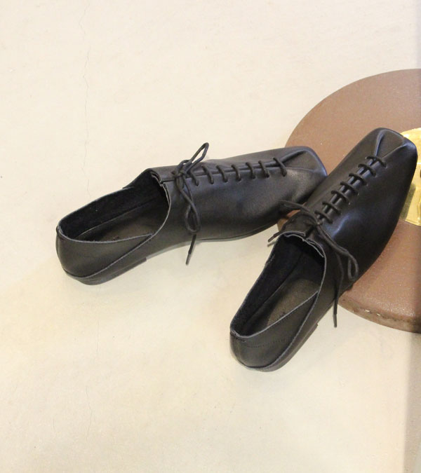 レースアップレザーシューズ Laceup Leather Shoes/TODAYFUL