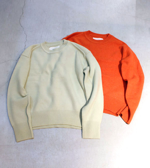 メリノウールクルーネックニット Merinowool Crewneck Knit/TODAYFUL