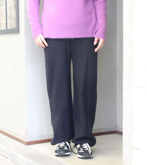 ドローストリングウールパンツ Drawstring Wool Pants/TODAYFUL