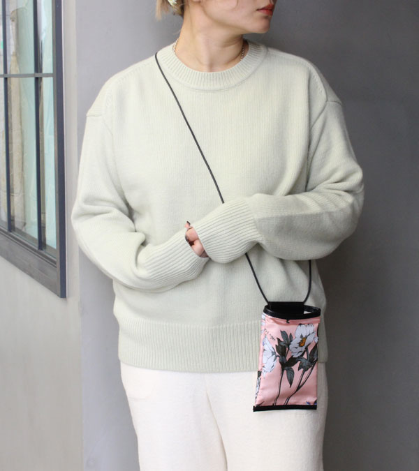 メリノウールクルーネックニット Merinowool Crewneck Knit/TODAYFUL