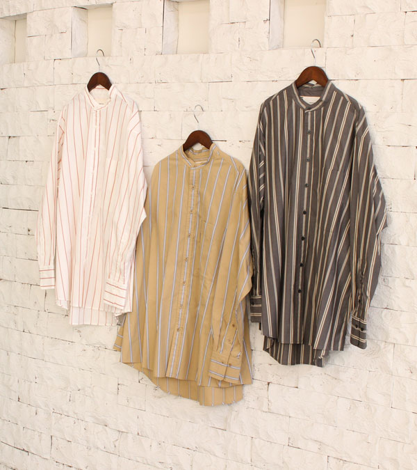 ストライプオーバーシャツ Stripe Over Shirts/TODAYFUL