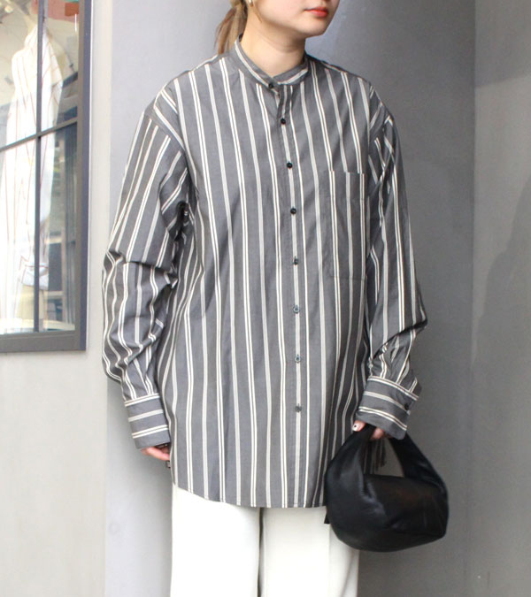 ストライプオーバーシャツ Stripe Over Shirts/TODAYFUL/トゥデイフル