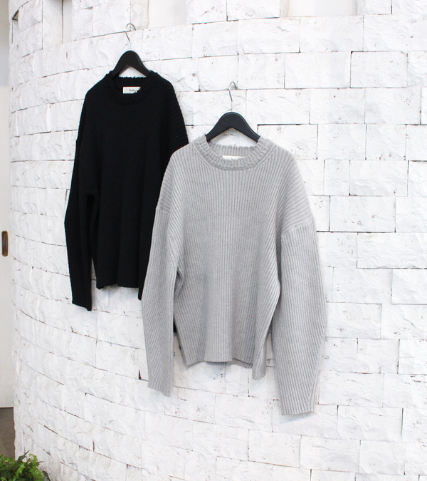 画像1: リブオーバーニット　Rib Over Knit